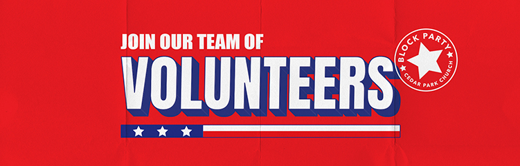 Block Party Opportunities to serve
